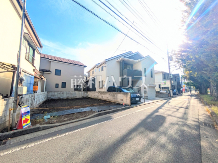 接道状況および現場風景 【東村山市萩山町3丁目】/撮影日2025/11/07