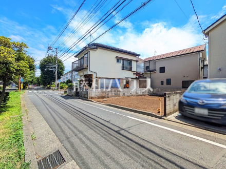 接道状況および現場風景 【東村山市萩山町3丁目】/撮影日2025/08/01