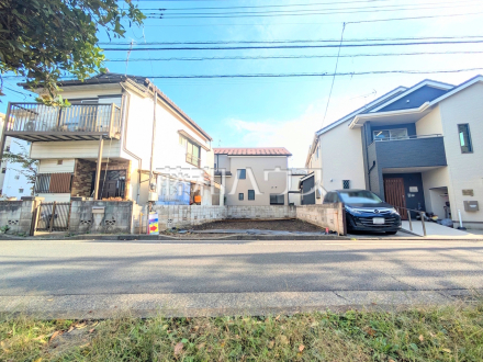 外観 【東村山市萩山町3丁目】 きれいに整備された敷地。これから夢の新邸がここに建ちます。/撮影日2025/11/07