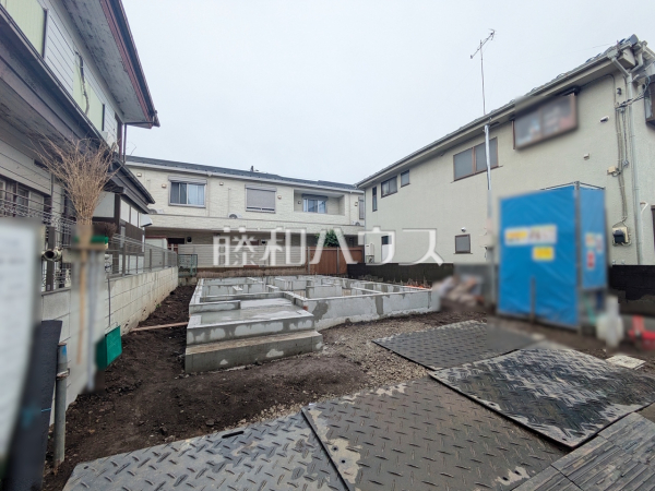 接道状況および現場風景 【狛江市中和泉5丁目】 接道状況および現場風景 【狛江市中和泉5丁目】