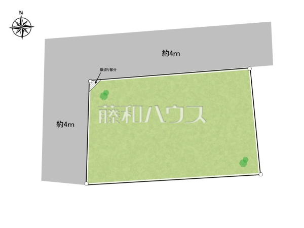 全体区画図 【所沢市大字上安松】 全体区画図 【所沢市大字上安松】