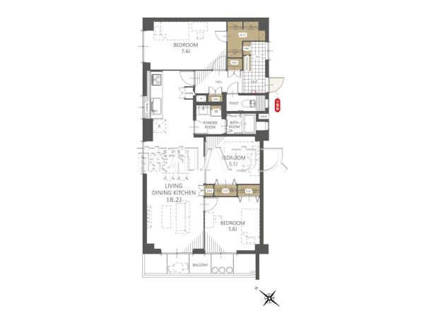 間取図 【 博多駅前ビル】 間取図 【 博多駅前ビル】