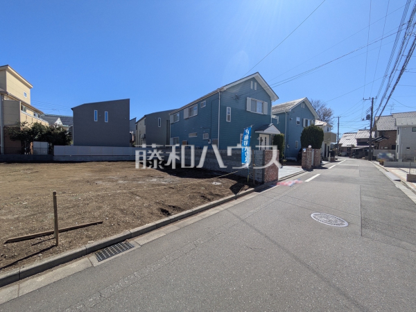 接道状況および現場風景 【調布市深大寺北町6丁目】 接道状況および現場風景 【調布市深大寺北町6丁目】