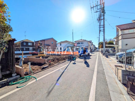 接道状況および現場風景 【国分寺市本多3丁目】/撮影日2025/12/01