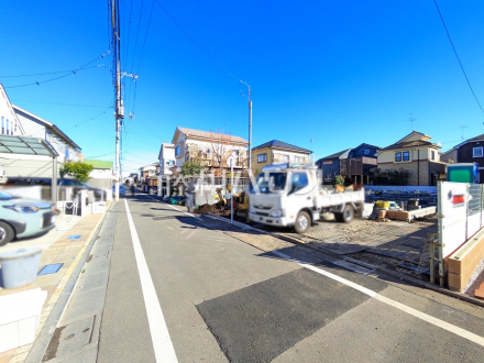 接道状況および現場風景 【国分寺市本多3丁目】/撮影日2025/12/26