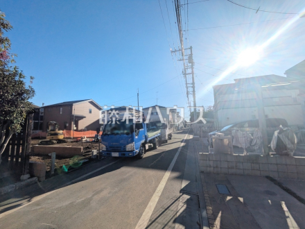 接道状況および現場風景 【国分寺市本多3丁目】/撮影日2025/11/28