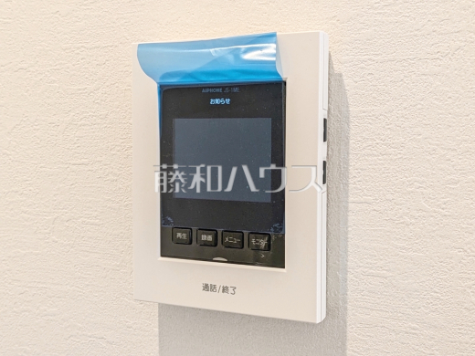 TVモニター付きインターホン 【練馬区南大泉6丁目】