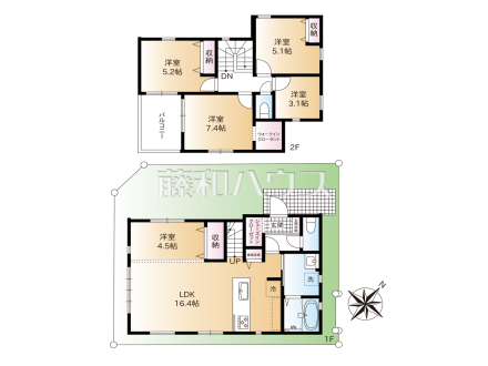 間取図 【練馬区南大泉6丁目】