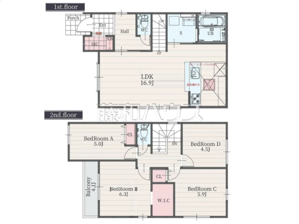 間取図 【春日井市妙慶町】 間取図 【春日井市妙慶町】
