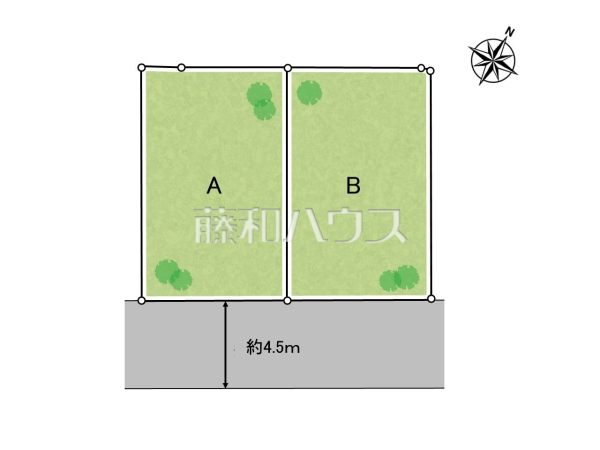 全体区画図 【富士見市羽沢1丁目】 全体区画図 【富士見市羽沢1丁目】