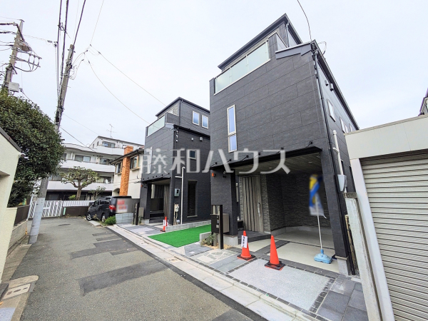 接道状況および現場風景 【中野区沼袋2丁目】 接道状況および現場風景 【中野区沼袋2丁目】