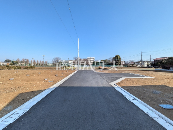 接道状況および現場風景 【国分寺市並木町2丁目】 接道状況および現場風景 【国分寺市並木町2丁目】