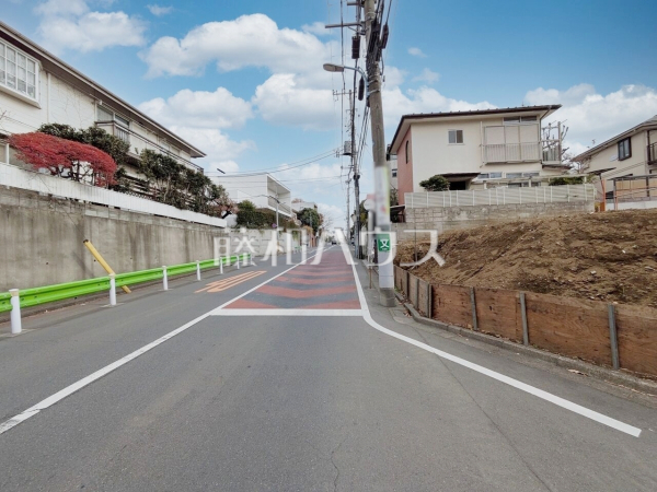 接道状況および現場風景 【杉並区善福寺2丁目】 接道状況および現場風景 【杉並区善福寺2丁目】