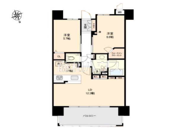 間取図 【ブランシエラ那覇曙プレミスト】 間取図 【ブランシエラ那覇曙プレミスト】