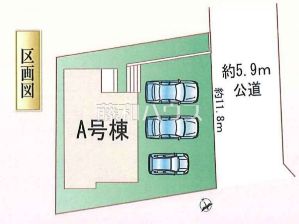 全体区画図 【小牧市小松寺1丁目】 全体区画図 【小牧市小松寺1丁目】