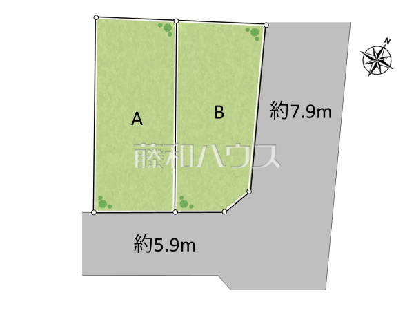 全体区画図 【春日井市高森台4丁目】 全体区画図 【春日井市高森台4丁目】