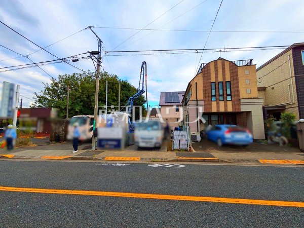 接道状況および現場風景 【国分寺市日吉町3丁目】 接道状況および現場風景 【国分寺市日吉町3丁目】