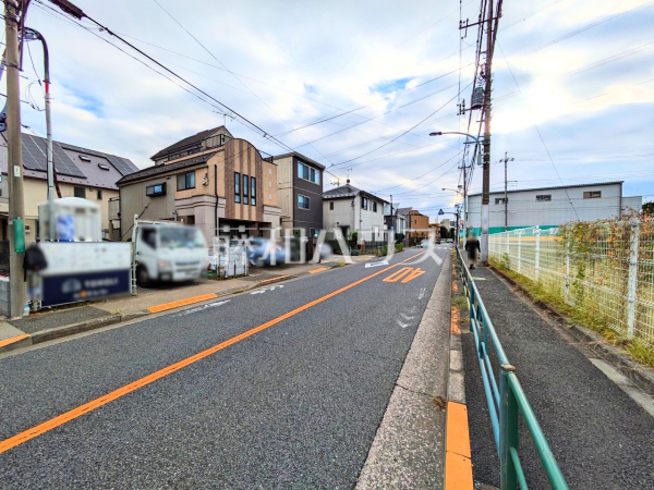 接道状況および現場風景 【国分寺市日吉町3丁目】 接道状況および現場風景 【国分寺市日吉町3丁目】