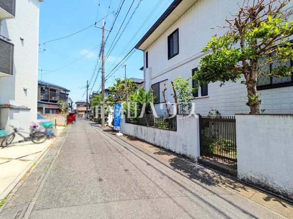 接道状況および現場風景 【富士見市水谷東1丁目】 接道状況および現場風景 【富士見市水谷東1丁目】