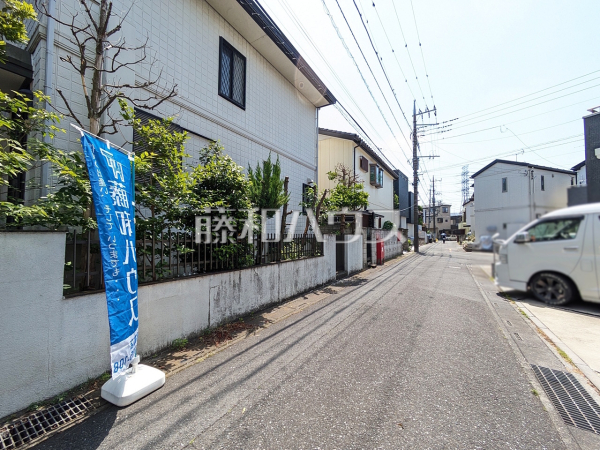 接道状況および現場風景 【富士見市水谷東1丁目】 接道状況および現場風景 【富士見市水谷東1丁目】