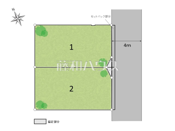 全体区画図 【立川市錦町2丁目】 全体区画図 【立川市錦町2丁目】