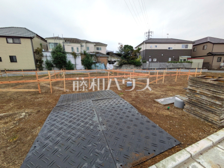 ≪M号棟 外観≫建物のプレゼンをさせていただきますので、実際の完成イメージを思い描いていただくことができます。お気軽にお問合せ下さい。【府中市日新町5丁目】/撮影日2025/10/24