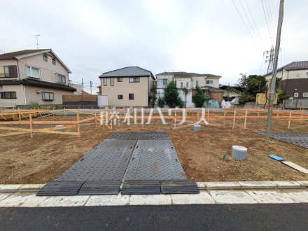 ≪N号棟 外観≫ここに住む方を想像して、着々と建築しております!【府中市日新町5丁目】/撮影日2025/10/24