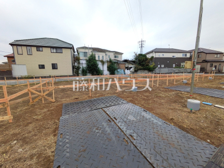 ≪N号棟 外観≫対面キッチンとリビングイン階段を採用したご家族のコミュニケーションが広がるプラン♪【府中市日新町5丁目】/撮影日2025/10/24