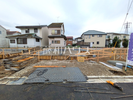 ≪P号棟 外観≫ここに住む方を想像して、着々と建築しております!【府中市日新町5丁目】/撮影日2025/10/24