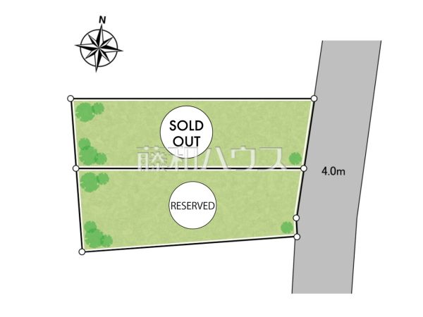 全体区画図 【中野区若宮1丁目】 全体区画図 【中野区若宮1丁目】