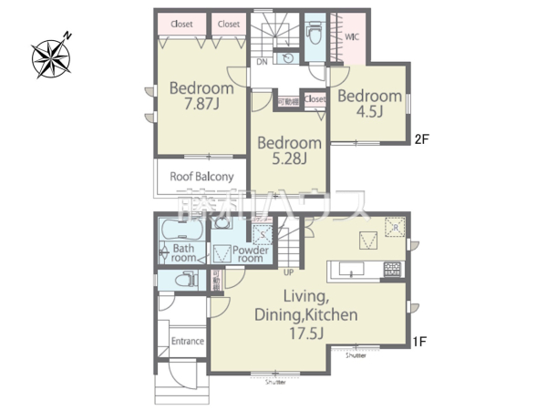 間取図 【西東京市北町3丁目】 間取図 【西東京市北町3丁目】