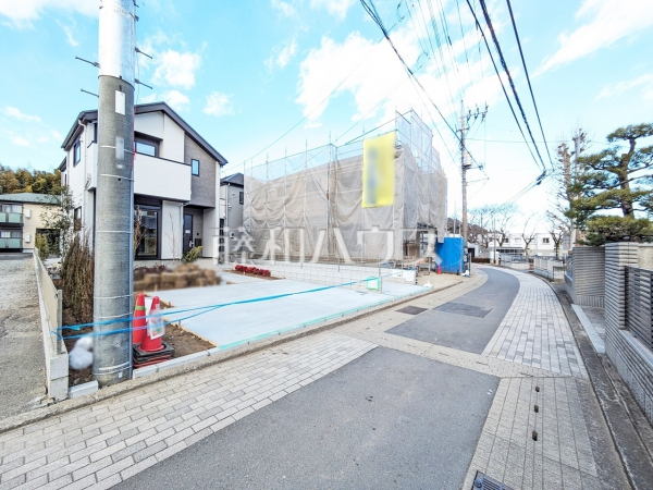 接道状況および現場風景 【八王子市廿里町】 接道状況および現場風景 【八王子市廿里町】