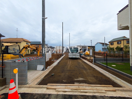 接道状況および現場風景 【東大和市狭山4丁目】/撮影日2025/10/31