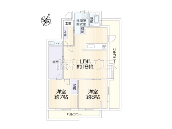 間取図 【シー・アンド・シー平和】 間取図 【シー・アンド・シー平和】