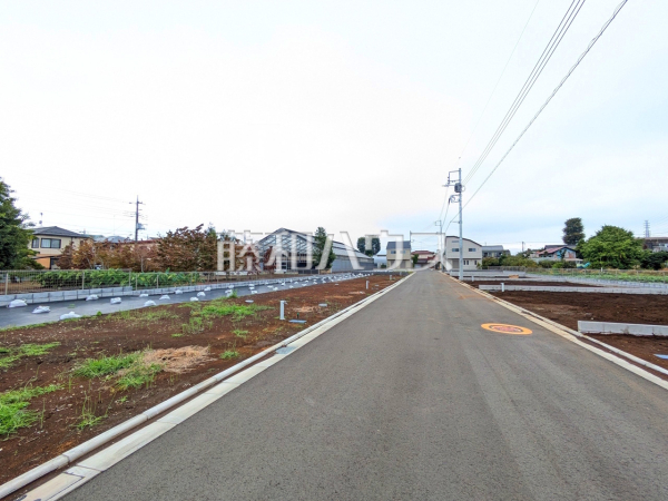 接道状況および現場風景 【国分寺市高木町1丁目】 接道状況および現場風景 【国分寺市高木町1丁目】