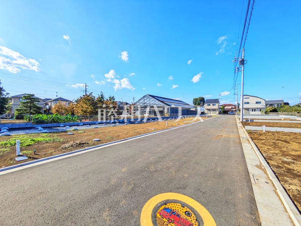 接道状況および現場風景 【国分寺市高木町1丁目】 接道状況および現場風景 【国分寺市高木町1丁目】