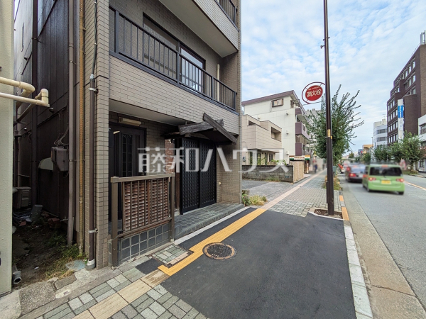 接道状況および現場風景 【立川市錦町3丁目】 接道状況および現場風景 【立川市錦町3丁目】