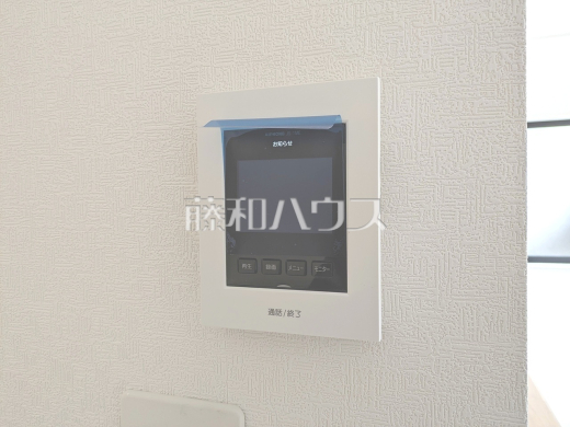 4号棟 TVモニター付インターホン 【西東京市住吉町1丁目】 不在時の訪問者が一目でわかる、録画機能付きTVモニターホン