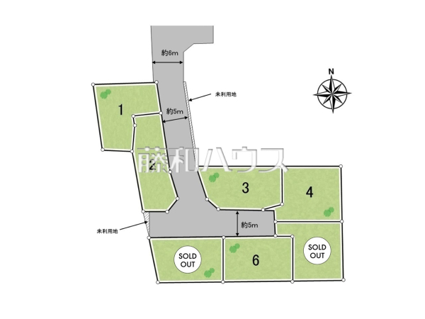 全体区画図 【東村山市秋津町4丁目】 全体区画図 【東村山市秋津町4丁目】