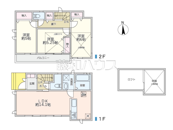 間取図 【練馬区大泉学園町5丁目】 間取図 【練馬区大泉学園町5丁目】