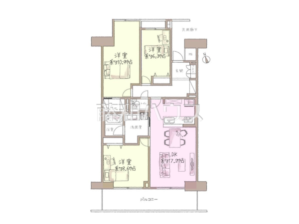 間取図 【南大沢学園・萌樹の丘】 間取図 【南大沢学園・萌樹の丘】