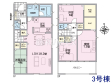 3号棟 間取図 【春日井市白山町3丁目】 3号棟 間取図 【春日井市白山町3丁目】