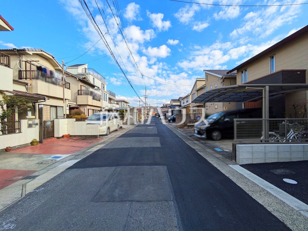 接道状況および現場風景 【春日井市白山町3丁目】 接道状況および現場風景 【春日井市白山町3丁目】
