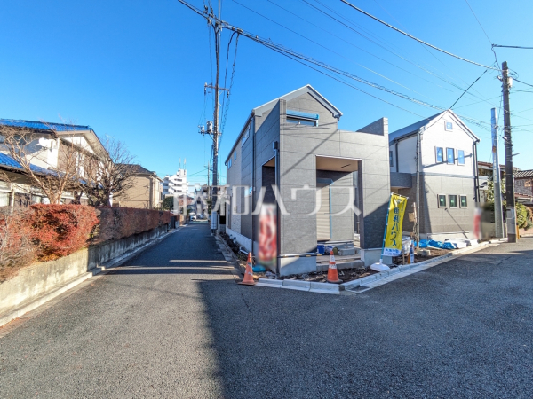 接道状況および現場風景 【練馬区南田中5丁目】 接道状況および現場風景 【練馬区南田中5丁目】
