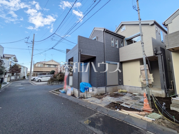 接道状況および現場風景 【練馬区南田中5丁目】 接道状況および現場風景 【練馬区南田中5丁目】