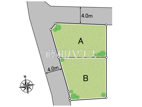 全体区画図 【練馬区南田中5丁目】 全体区画図 【練馬区南田中5丁目】