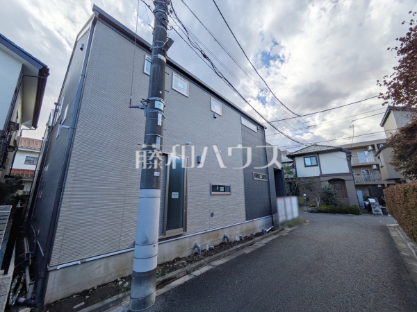 接道状況および現場風景 【練馬区南田中5丁目】 接道状況および現場風景 【練馬区南田中5丁目】