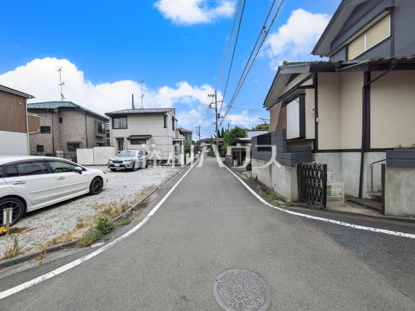接道状況および現場風景 【八王子市西寺方町】 接道状況および現場風景 【八王子市西寺方町】
