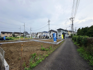 接道状況および現場風景