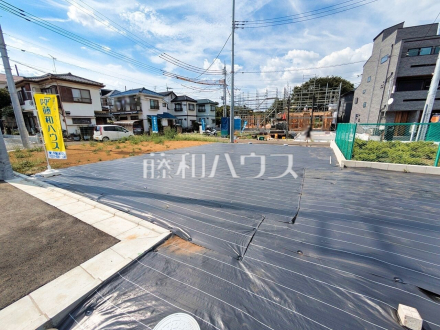 現場風景 【西東京市中町6丁目】 建物のプレゼンをさせていただきますので、実際の完成イメージを思い描いていただくことができます。お気軽にお問合せ下さい。 /撮影日2026/08/20